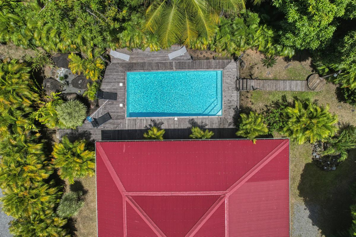 44.Location villa piscine Grande Anse 200m Deshaies Guadeloupe